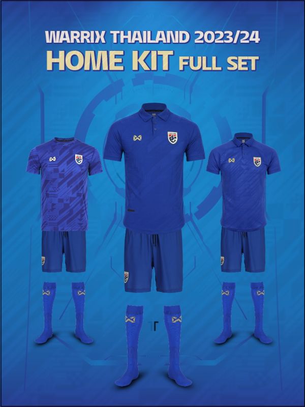 WARRIX THAILAND HOME Full Kit 2023/24