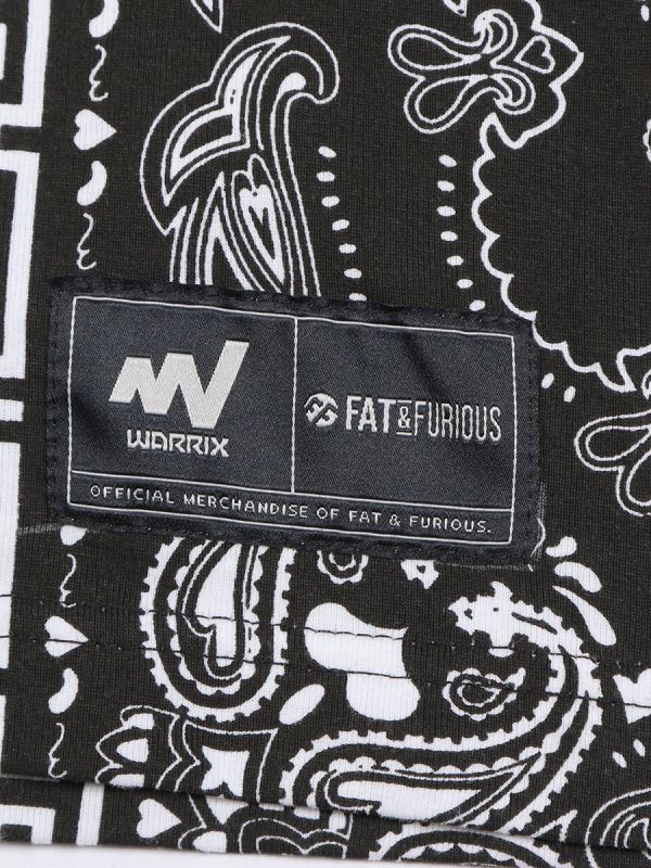 FAT & FURIOUS PAISLEY  T-SHIRT