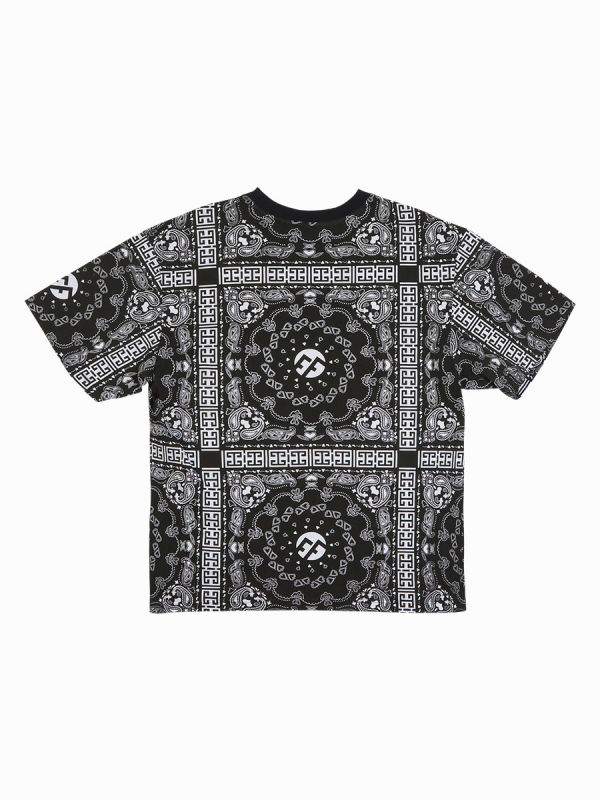 FAT & FURIOUS PAISLEY  T-SHIRT