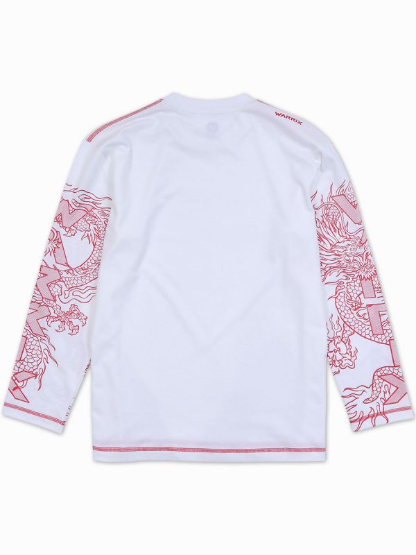 WARRIX LEGEND OF DRAGON LONG SLEEVE OVERSIZE T-SHIRT