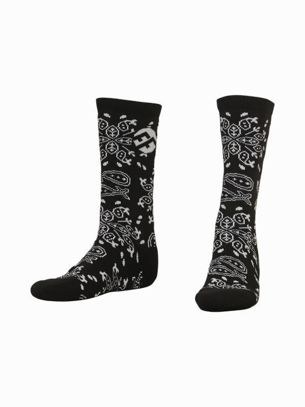 FAT & FURIOUS PAISLEY  SOCKS