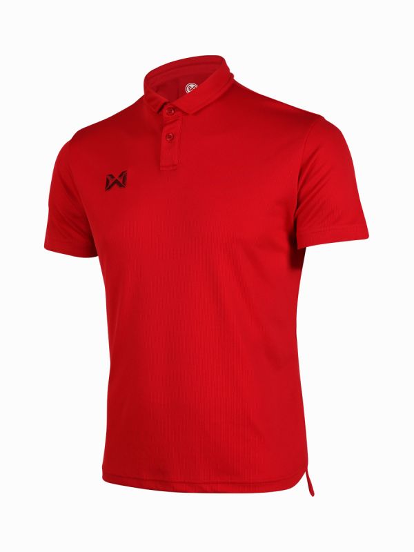 WARRIX เสื้อโปโล รุ่น PIQUE-Red