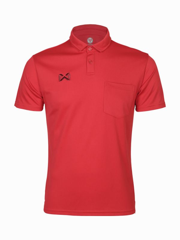 WARRIX เสื้อโปโล PIQUE PLUS-Red
