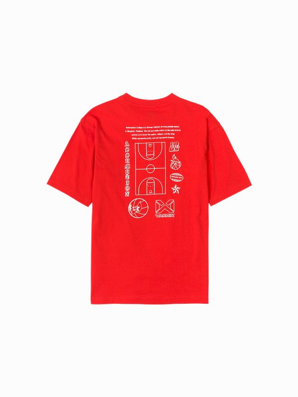 T-Shirt Oversize AC Jump Fast Break Red