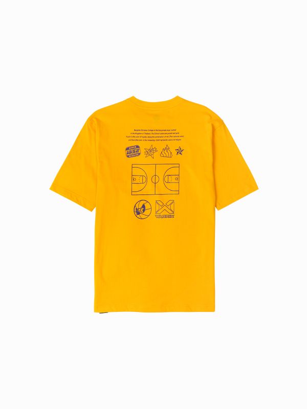 T-Shirt Oversize BCC Jump Fast Break Yellow