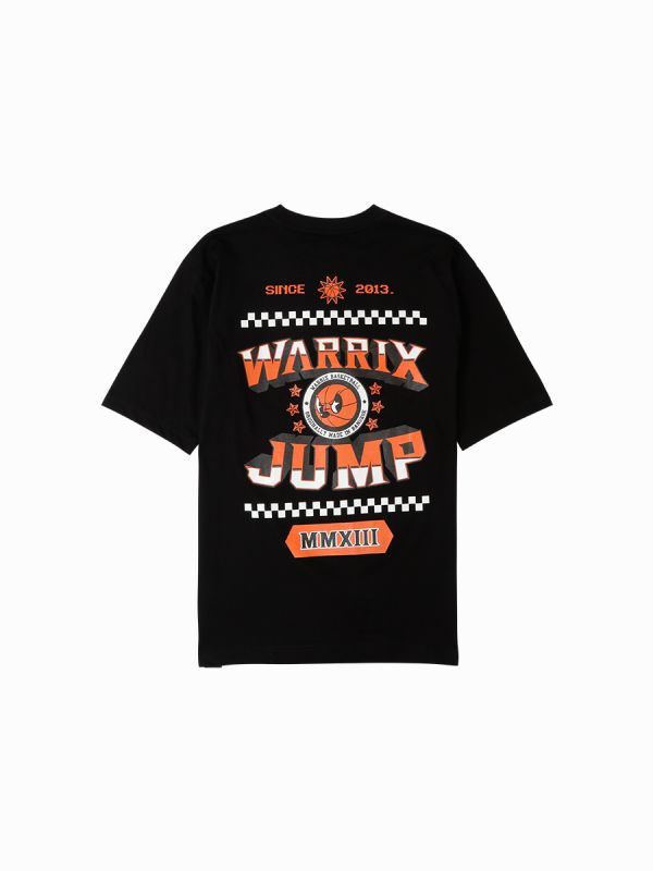 T-Shirt Oversize warrix Jump Fast Break Black