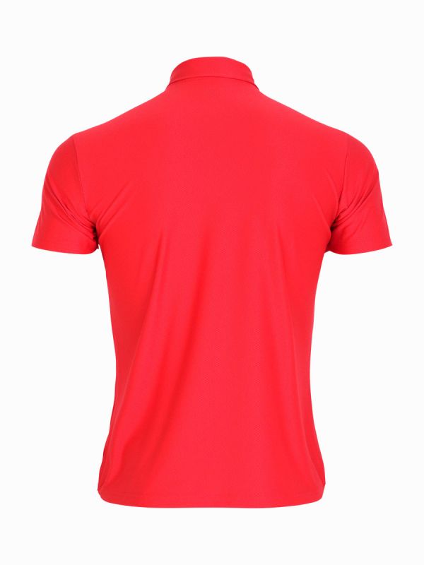 WARRIX LEGEND OF DRAGON POLO SHIRT-Red