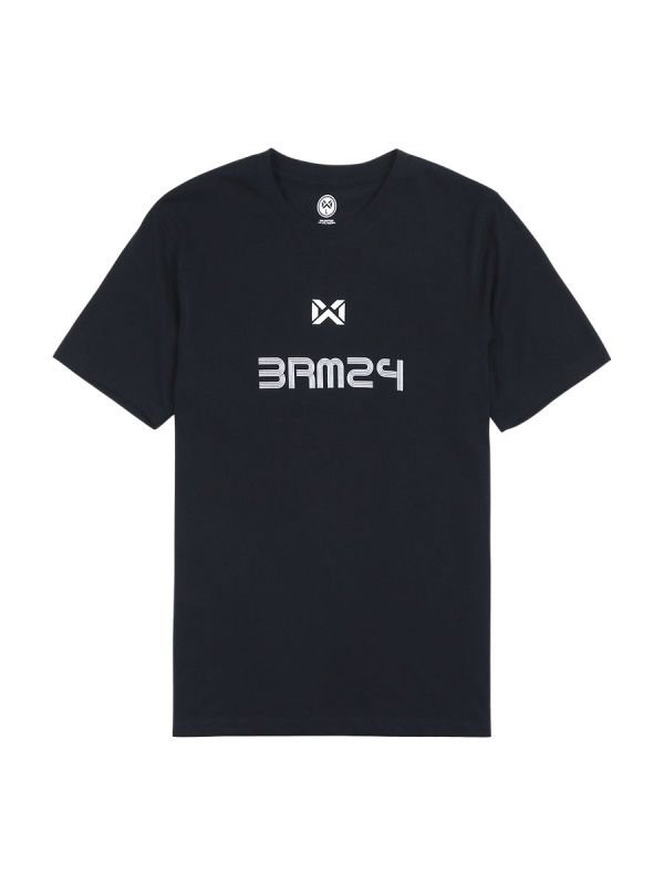 Warrix Buriram Marathon 2024 Edition Comba+ Cool  T-Shirt -Black BRM24