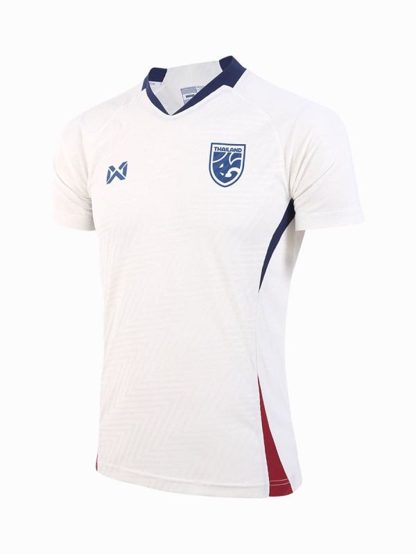 WARRIX THAILAND NATIONAL FOOTBALL JERSEY 2024/25 - REPLICA Grade - IVORY PRESTIGE