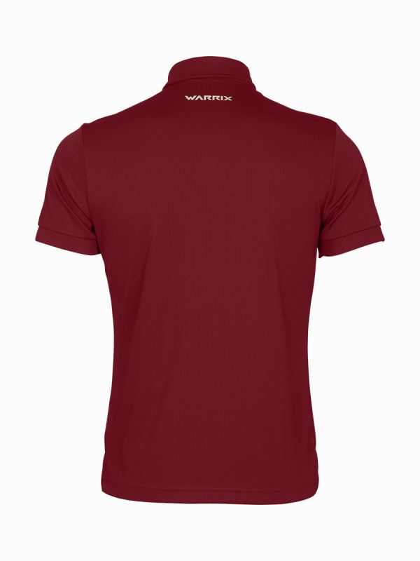 Warrix Bubble Polo Shirt - TH National Red