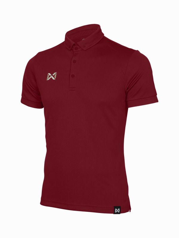 Warrix Bubble Polo Shirt - TH National Red