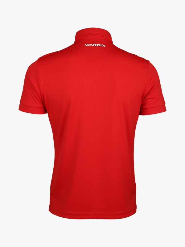 Warrix Bubble Polo Shirt - TH National Red