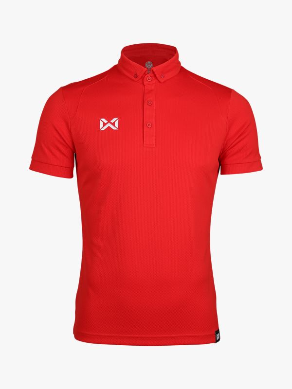 Warrix Bubble Polo Shirt - TH National Red