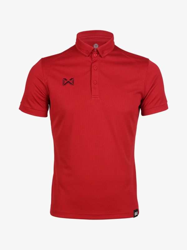 Warrix Bubble Polo Shirt - TH National Red