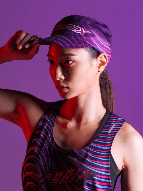 Warrix “Light Running Collection”Printed Cap