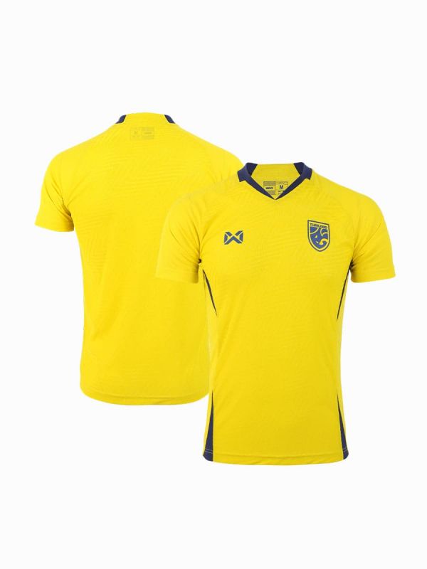 WARRIX THAILAND NATIONAL FOOTBALL JERSEY 2024/25 - REPLICA Grade - CANARY GLORY