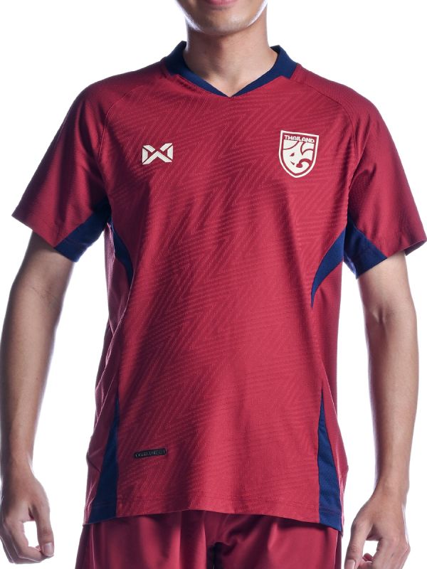 WARRIX THAILAND NATIONAL FOOTBALL JERSEY 2024/25 - PLAYER Grade - SCARLET WARRIOR