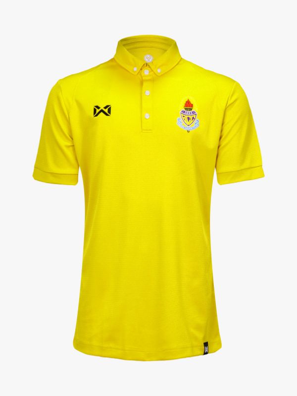 เสื้อโปโลแขนสั้นปักlogoBCC WA-3315NBC-เหลือง-YY