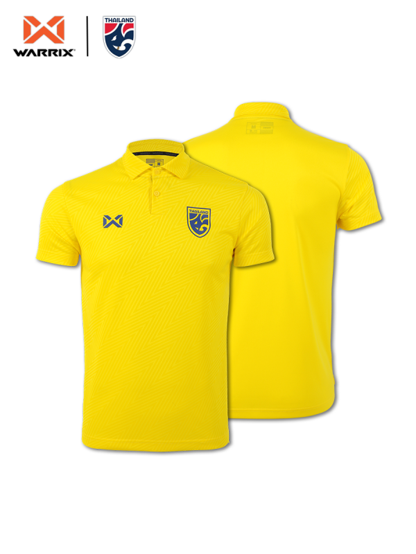 Warrix Thailand National Football 2024/25 - Third Jersey - Cheer Polo - Yellow