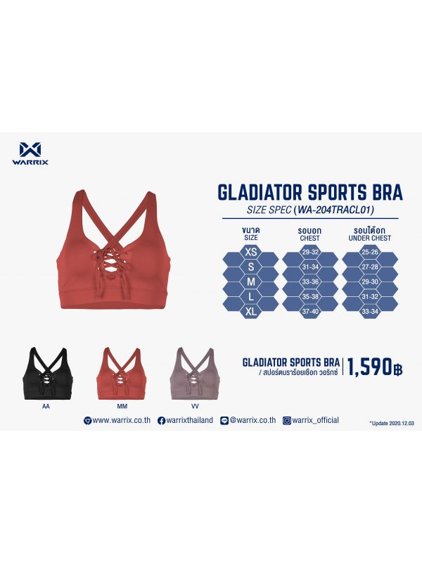 WARRIX Gladiator Sports Bra-MM