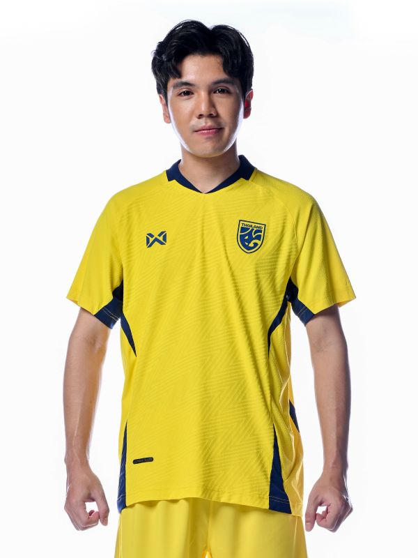 WARRIX THAILAND NATIONAL FOOTBALL JERSEY 2024/25 - PLAYER Grade - CANARY GLORY