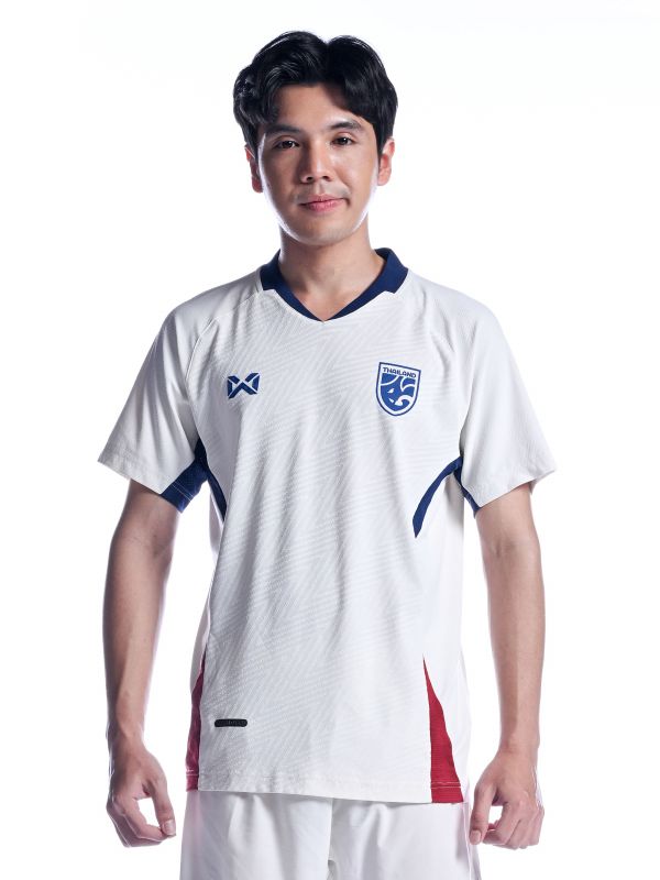 WARRIX THAILAND NATIONAL FOOTBALL JERSEY 2024/25 - PLAYER Grade - IVORY PRESTIGE