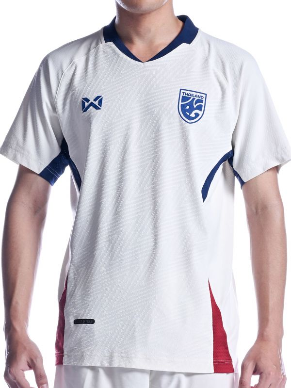 WARRIX THAILAND NATIONAL FOOTBALL JERSEY 2024/25 - PLAYER Grade - IVORY PRESTIGE