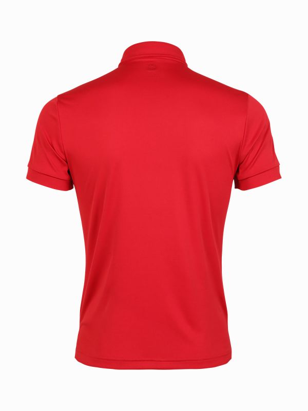 WARRIX SIMPLE POLO-Redเข้ม