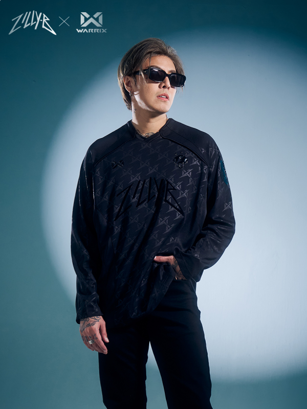 Warrix x ZillyB Blackout Oversize Jersey - Long Sleeve